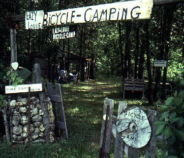 Camping on a bicycle tour is fun, inexpensive, and helps bring you closer to nat