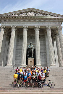 2013 Legislators Ride in front of the Capitol
