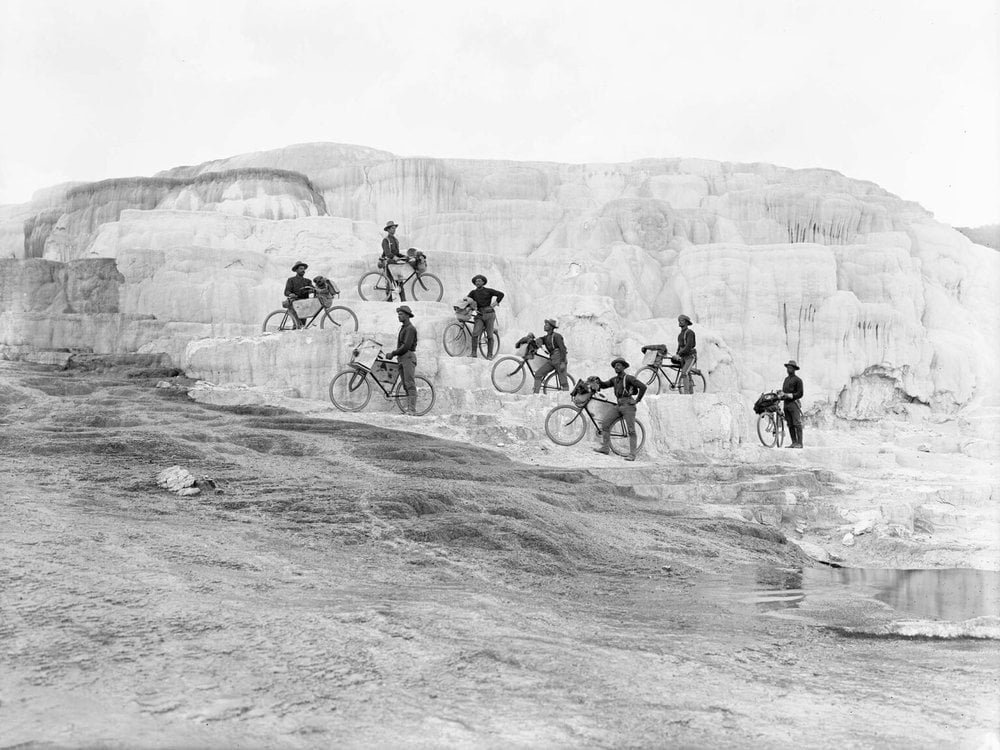 Buffalo Soldiers at Yellowstone, 1897 (Montana Historical Society) Buffalo Soldiers at Yellowstone, 1897 (Montana Historical Society)