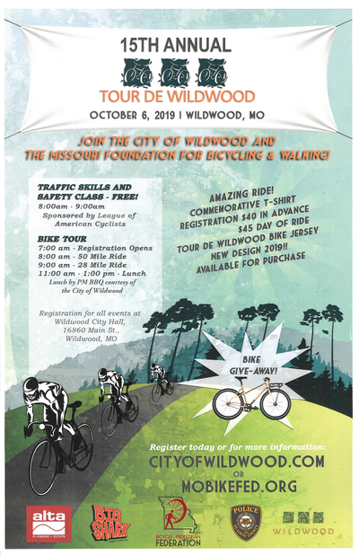 2019 Tour de Wildwood poster