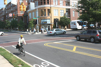 Most walking and bicycling in Missouri takes place on our road and street system