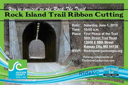 Rock the Trail ribbon-cutting 10am on Saturday, June 1st, 2019