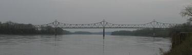 Current Hwy 47 Missouri River Bridge at Washington; click for full-sized view