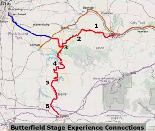 Beautiful regional low-traffic bicycle routes connect the Katy Trail, Rock
