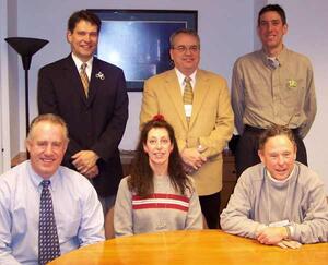 Representatives of Columbia, MO, MoDOT, and the FHWA meet in Washington, D.C., to discuss the nonmotorized pilot project