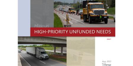 MoDOT's High Priority Unfunded Needs List includes hundreds of needed bicycle, pedestrian, and public transit projects MoDOT's High Priority Unfunded Needs List includes hundreds of needed bicycle, p