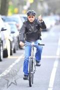 Jerry Seinfeld cycling