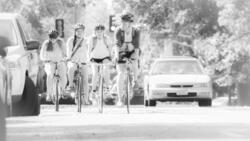 Tower Grove Avenue in St Louis - a cycling superhighway