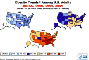 U.S. Obesity Rate Maps