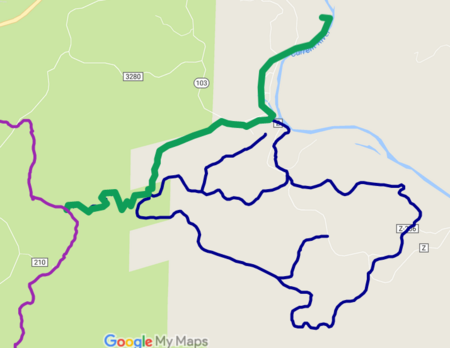 Southern ONSR Mountain Bike connection (green)
