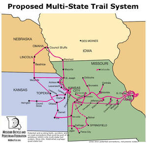 Proposed multi-state trail system